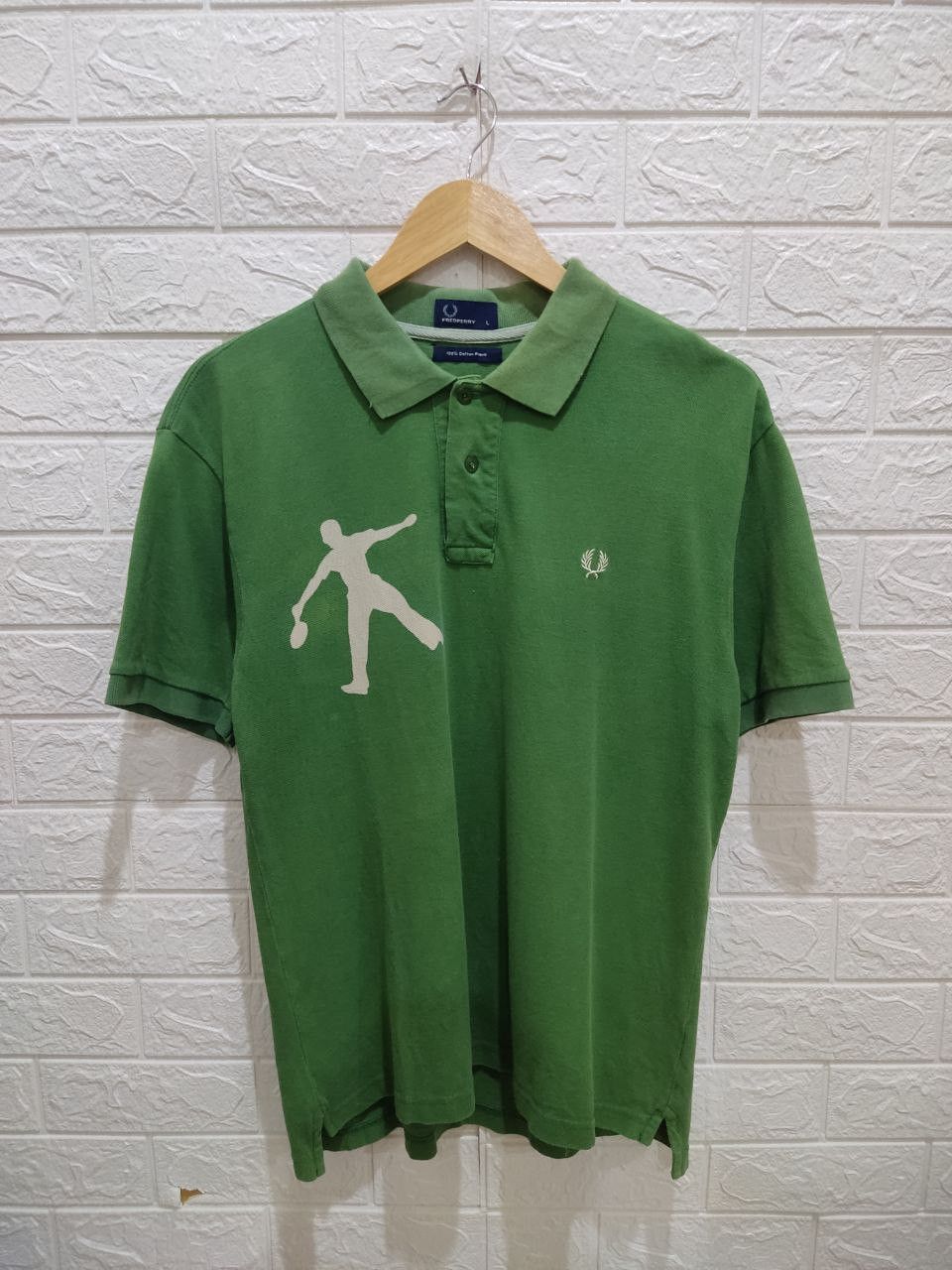Vintage Fred Perry Tennis Big Graphic Polo Tees - 2
