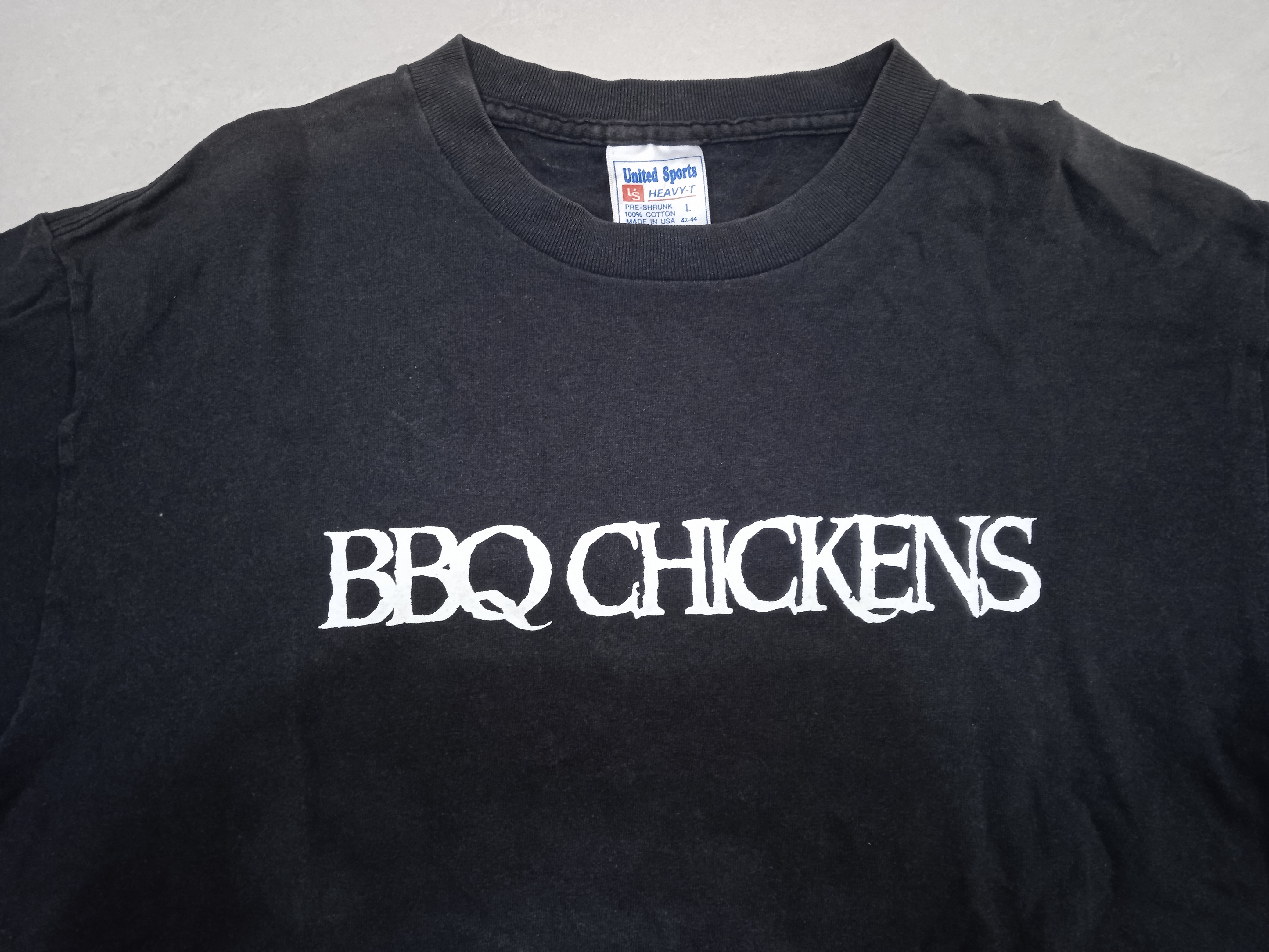 Vintage - ☀️Vintage Pizza of Death BBQ Chickens T-Shirt