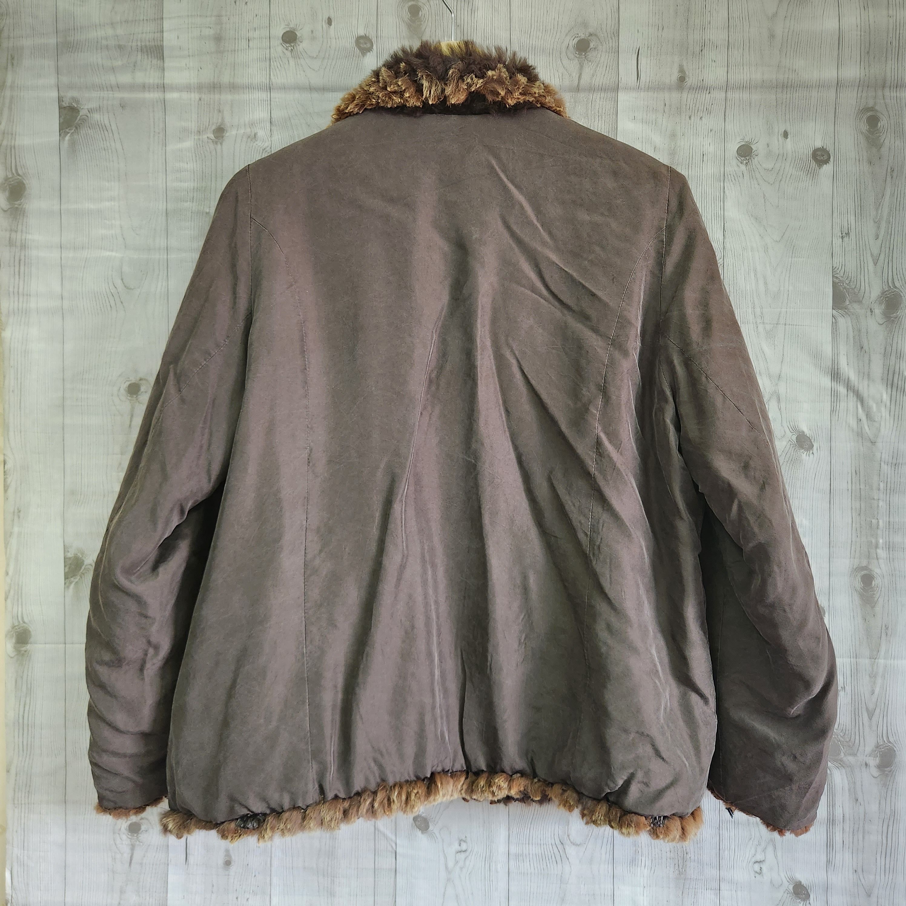 Fur Reversible Jacket By Japanese Designer Unbranded - 15