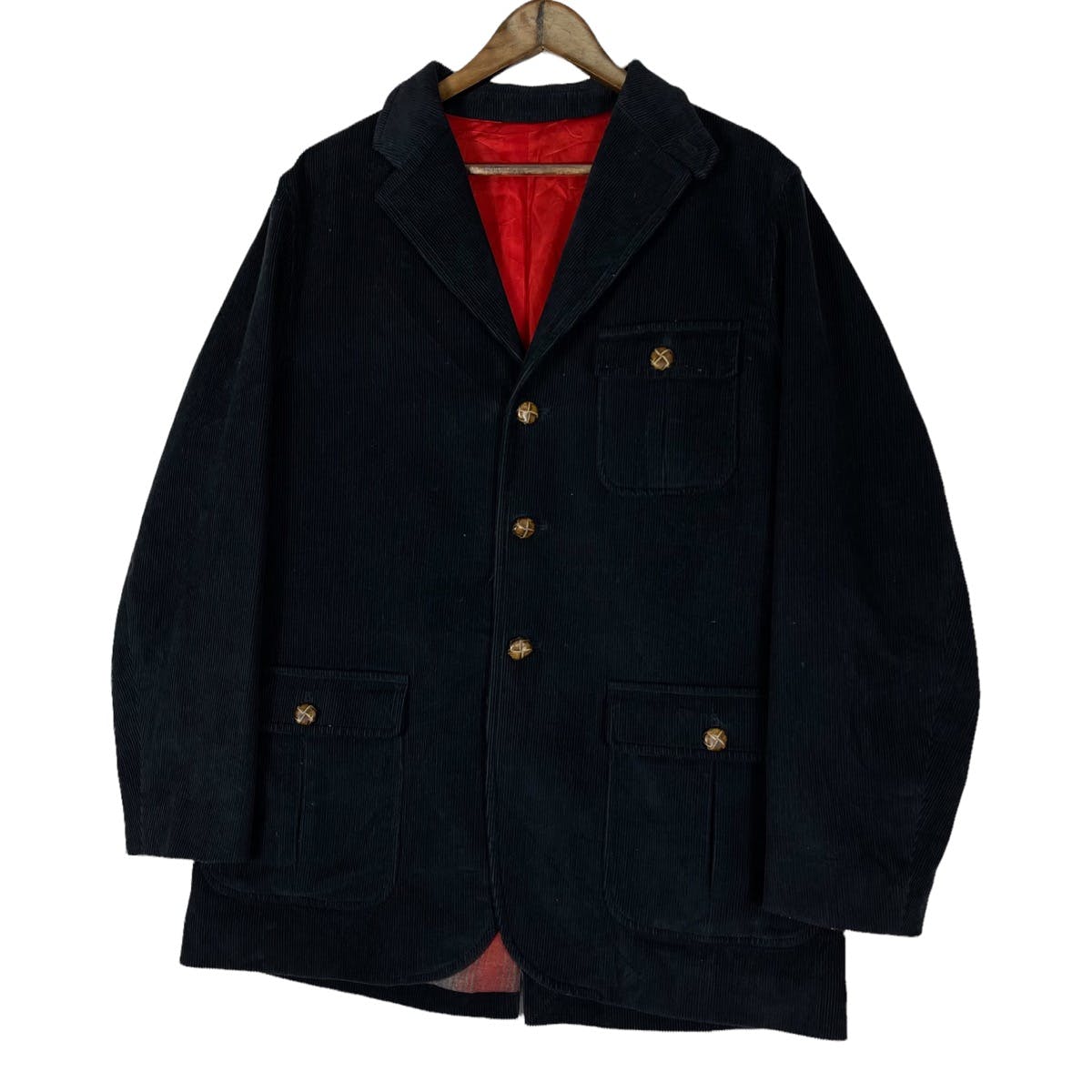 Vintage Lad Musician Corduroy Coat Jacket - 3