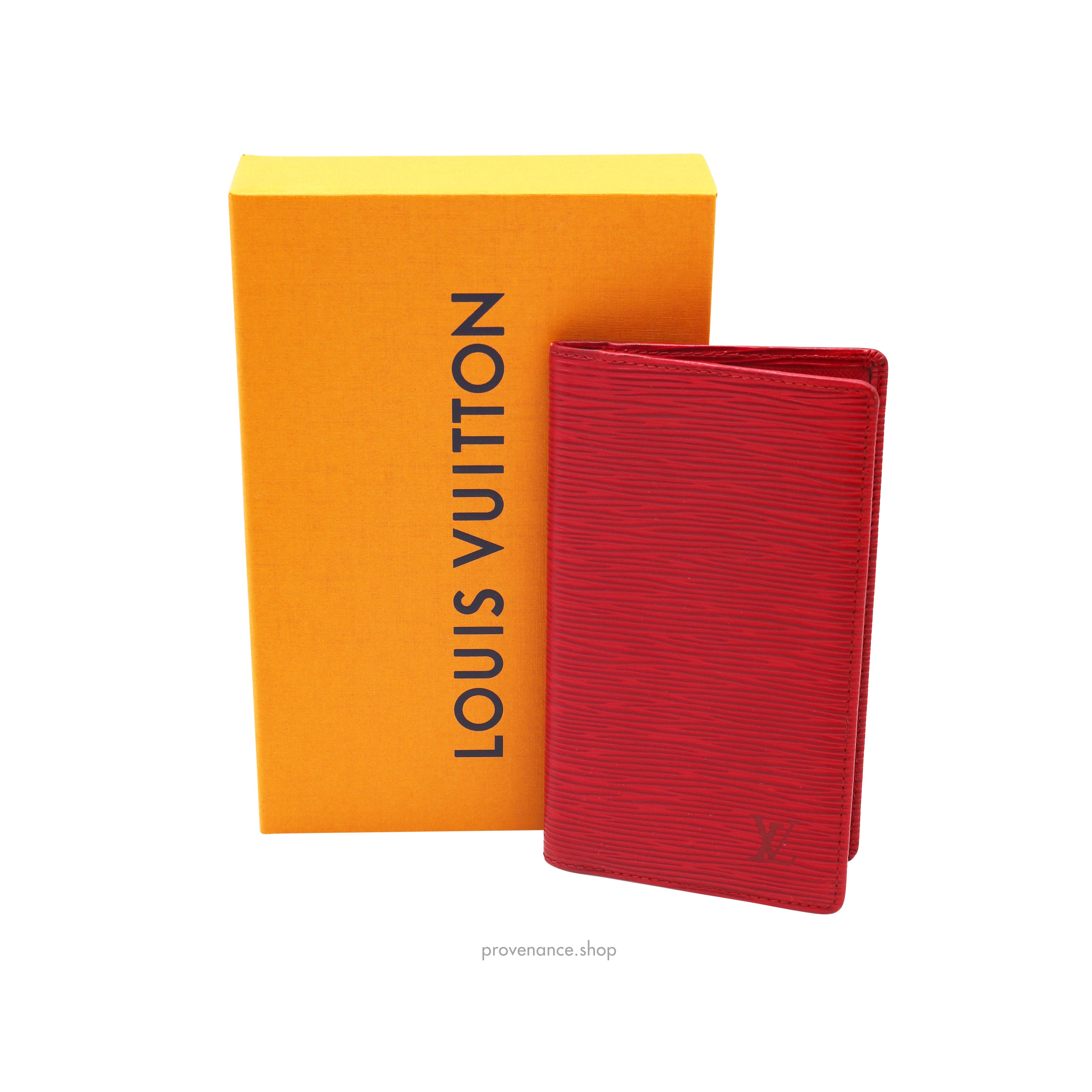 Long Wallet - Red Epi Leather - 1