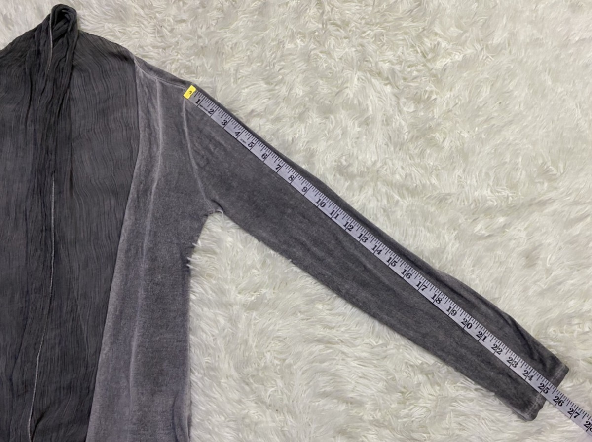 Cardigan - Silk Cotton Shawl Cardigan Made in Italy - 14
