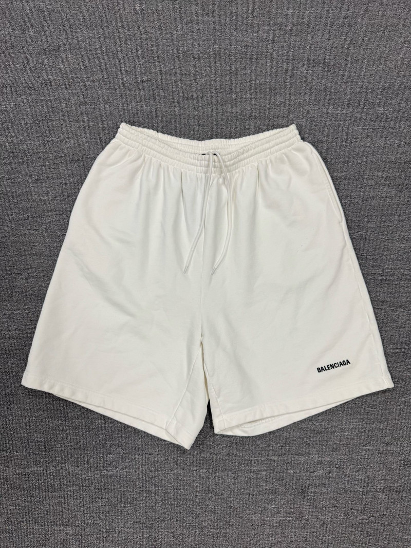 Balenciaga Logo Sweat Shorts - 1