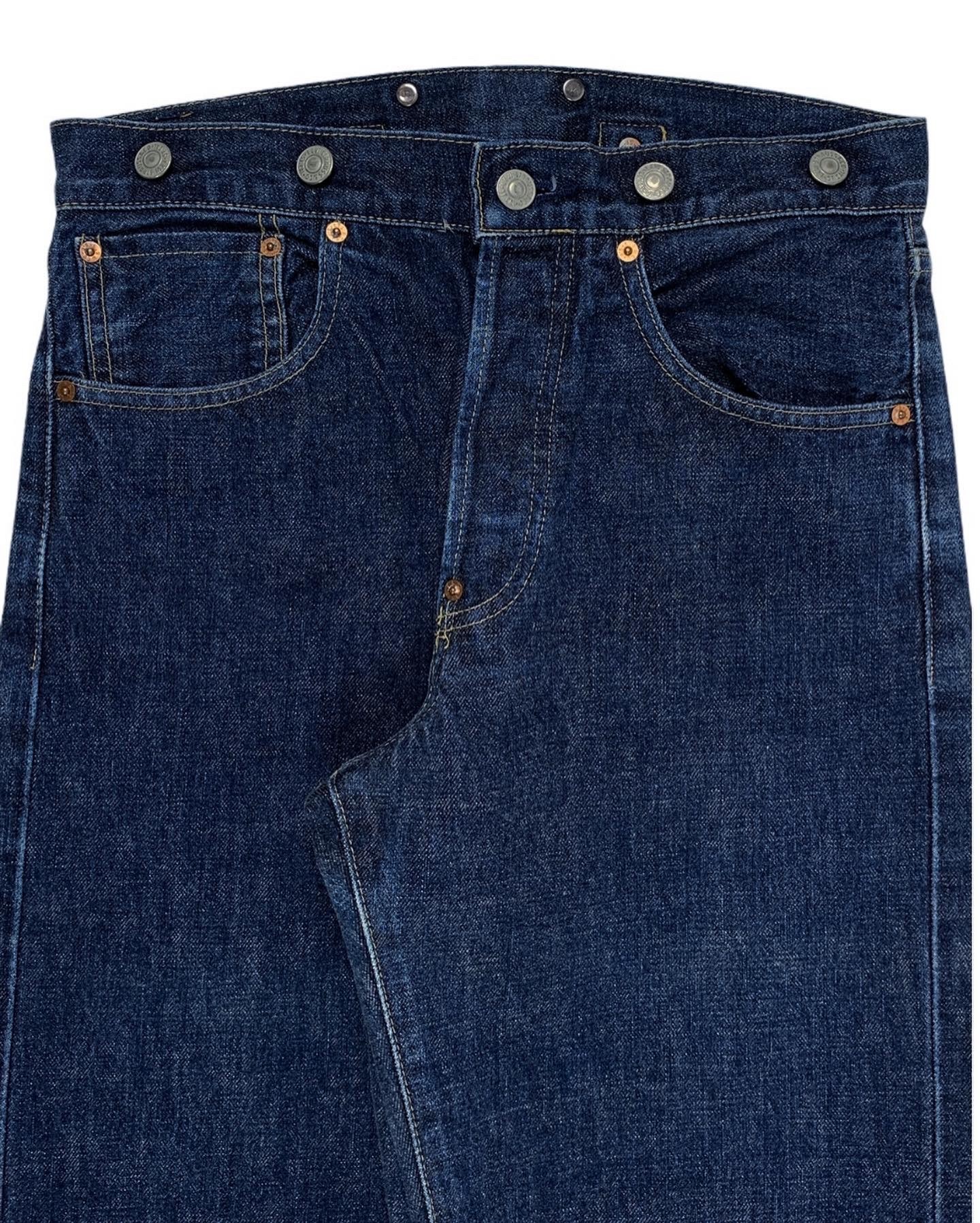 Levi's LVC 702 Repro 1920s Selvedge Denim With Suspender Button ...