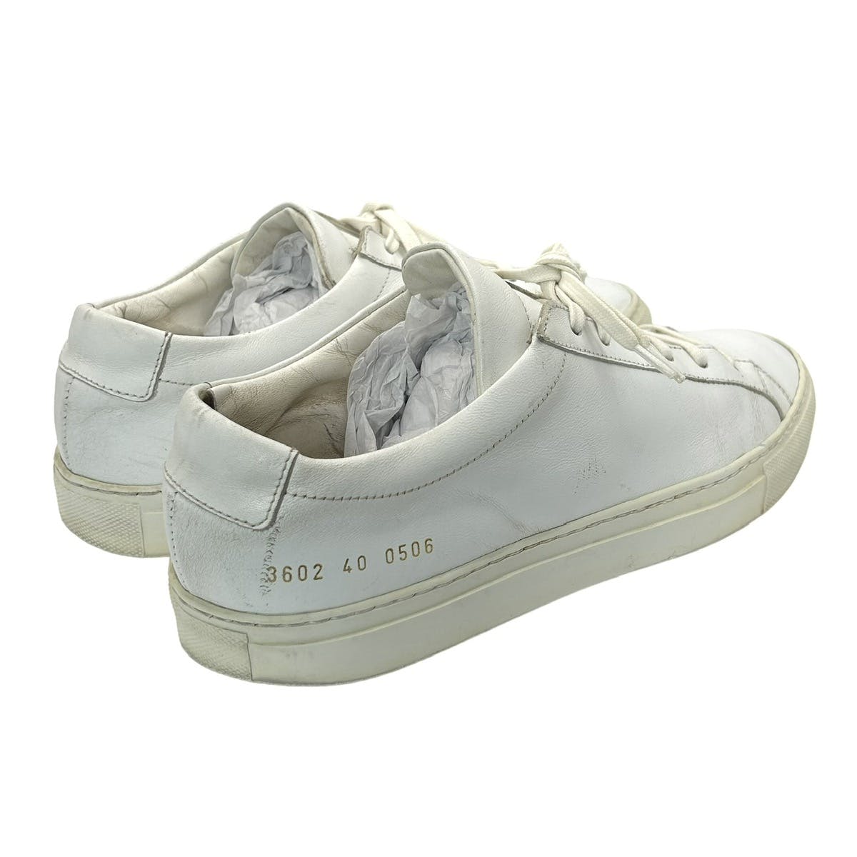 White Achilles Low Sneakers - 8