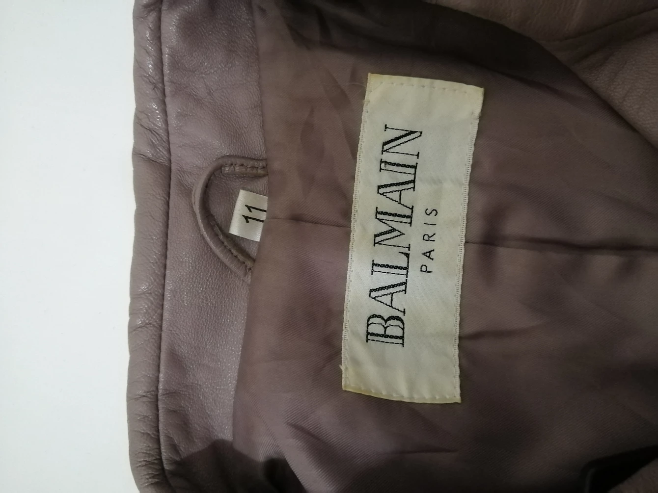 BALMAIN Leather Jacket - 2