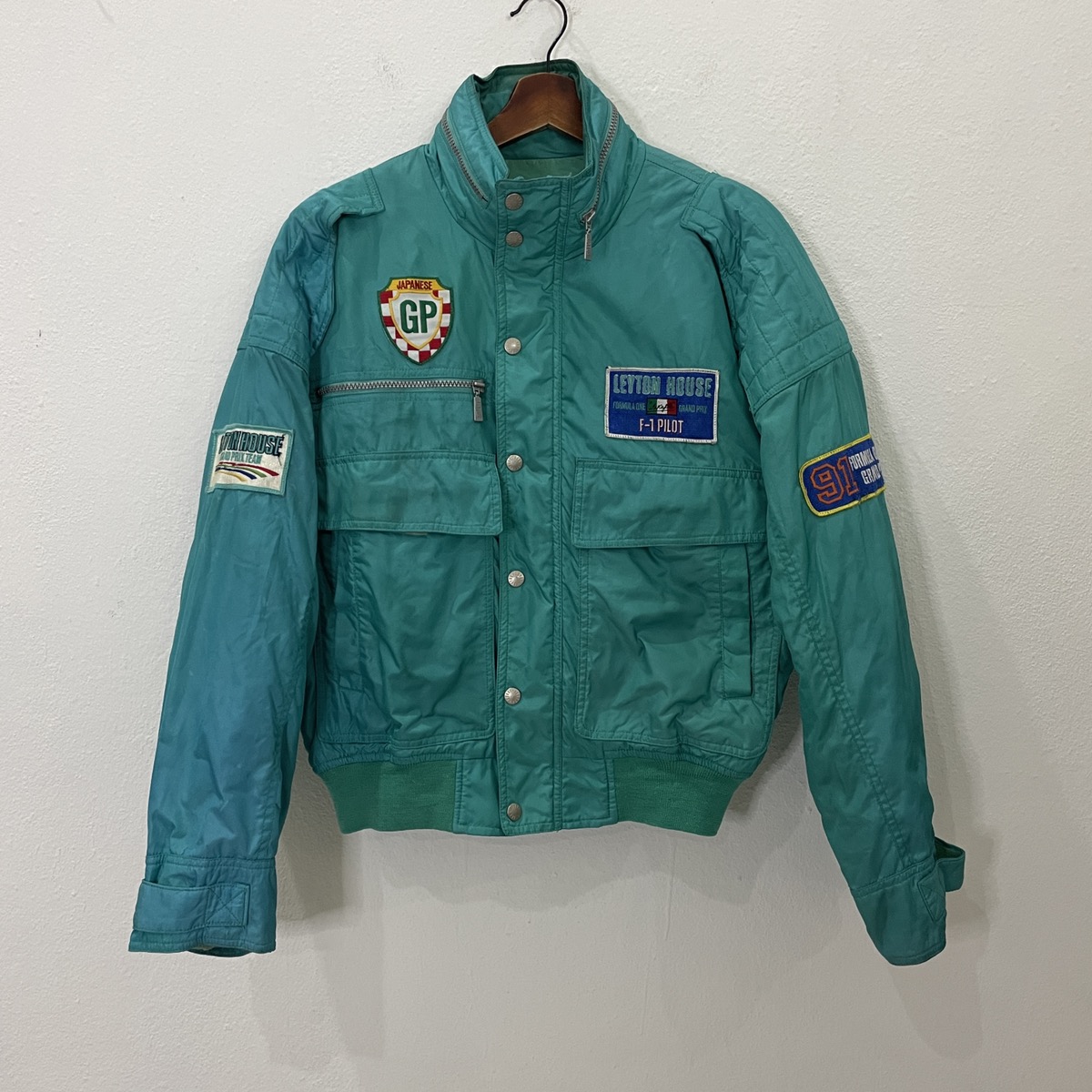 Japanese Brand - Vintage Leyton House Japanese Gp Racing Jacket