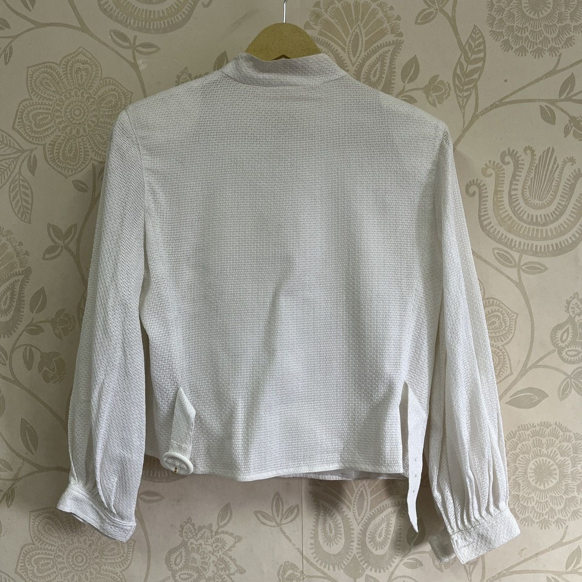 Gently Used Vintage Christian Dior Blouse Size M - 2