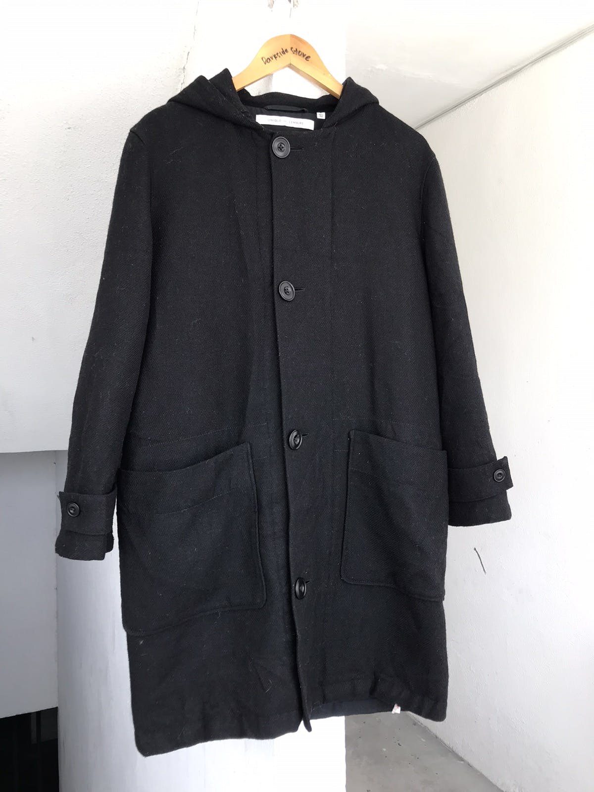 Lemaire ut Wool Coat with Hooded - 9
