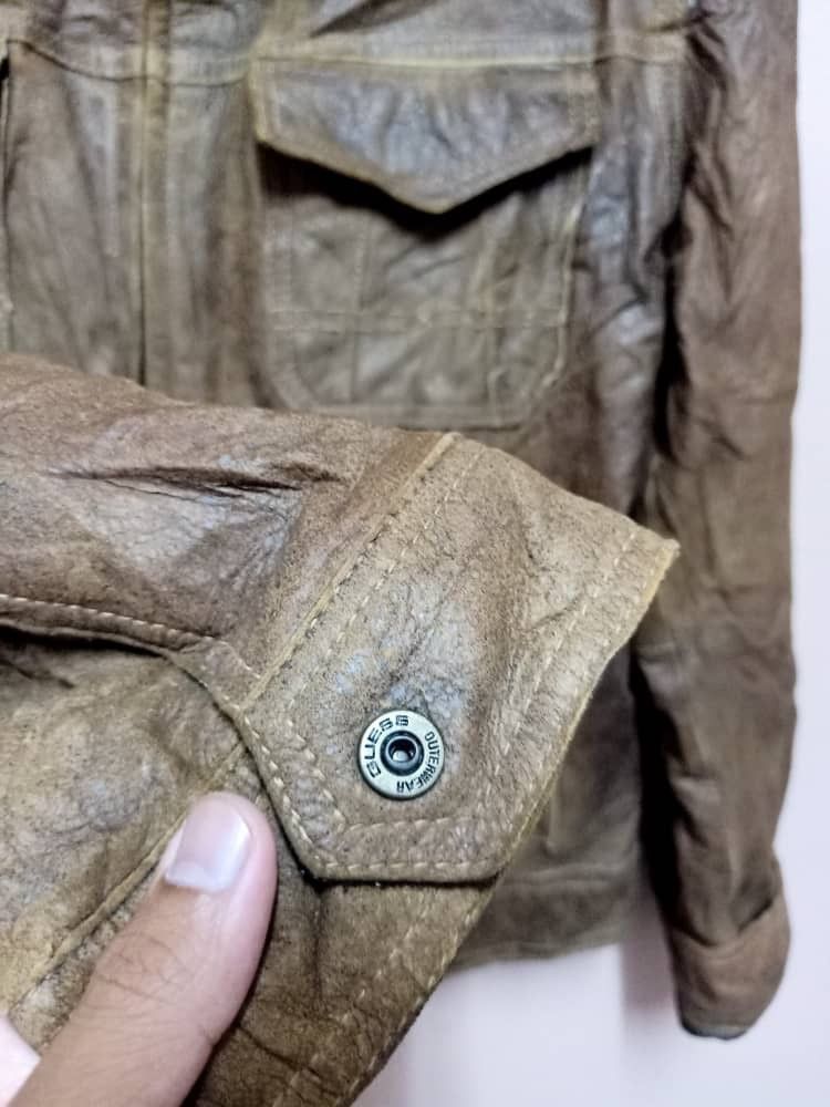 Vintage Guess Leather Ride Jacket - 4