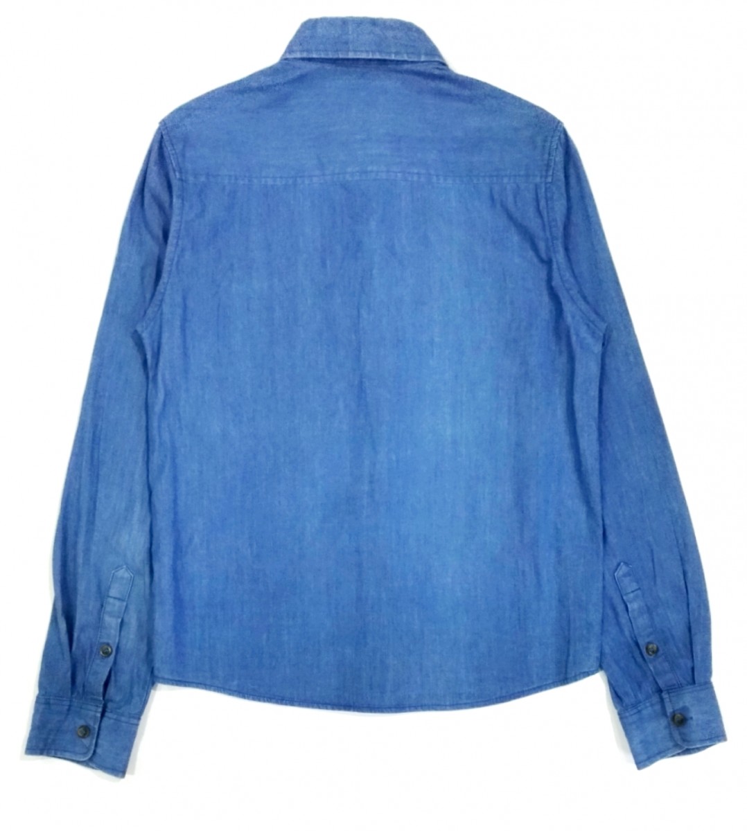 RARE! SUPREME "MESH WIRE" STYLE CHAMBRAY SHIRT - 2