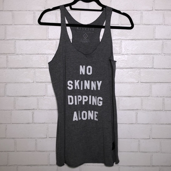 Kinetix “No Skinny Dipping Alone” Graphic Tank - 1