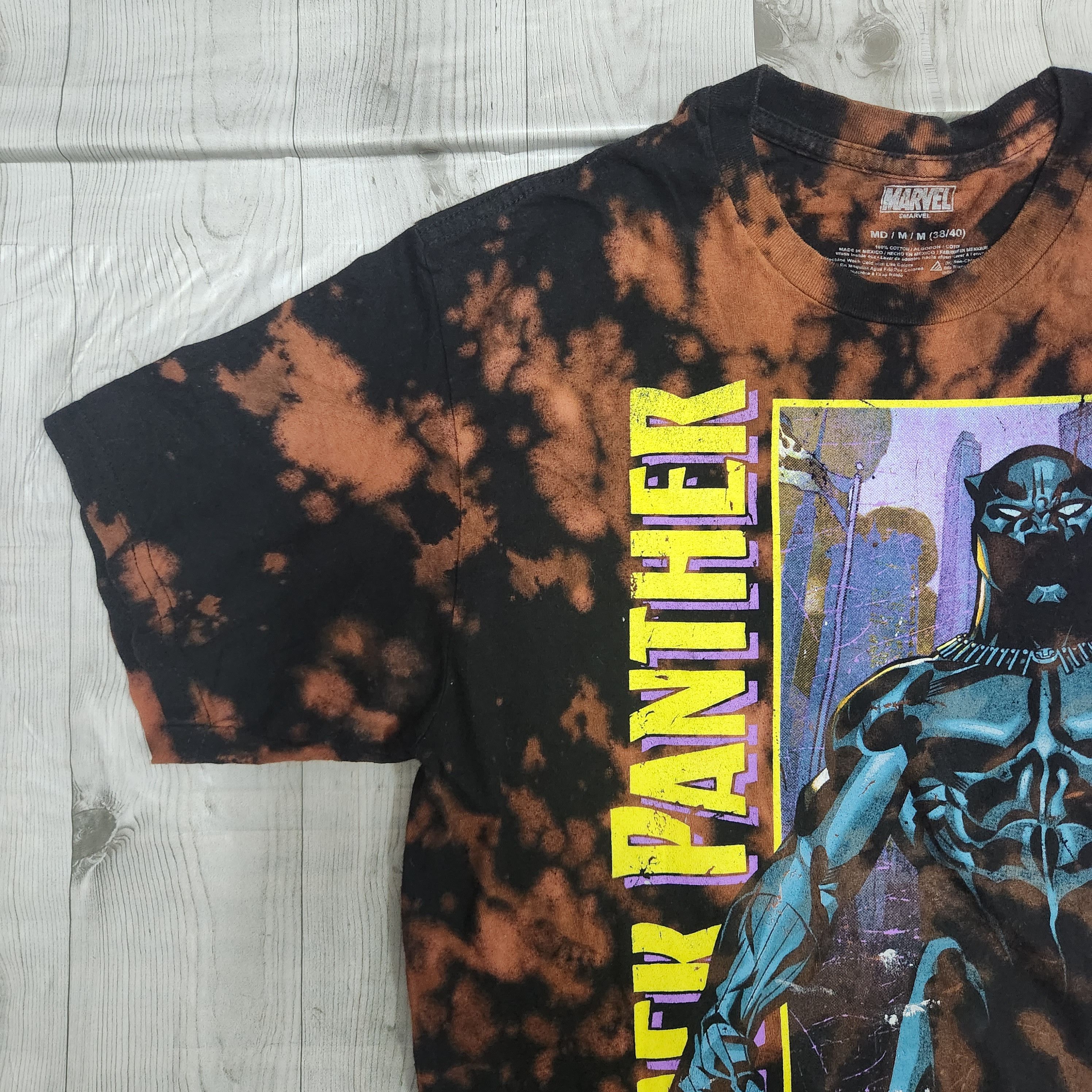 Marvel Comics - Mad Engine Black Panter Marvel Comic Tye Dye - 8