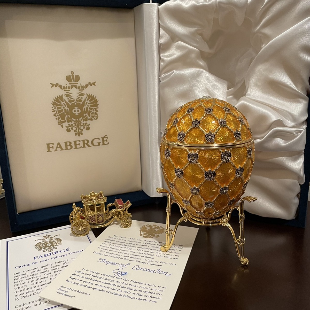 Jewelry - Faberge Imperial Coronation Egg {AUTHENTIC REPLICA} - 3