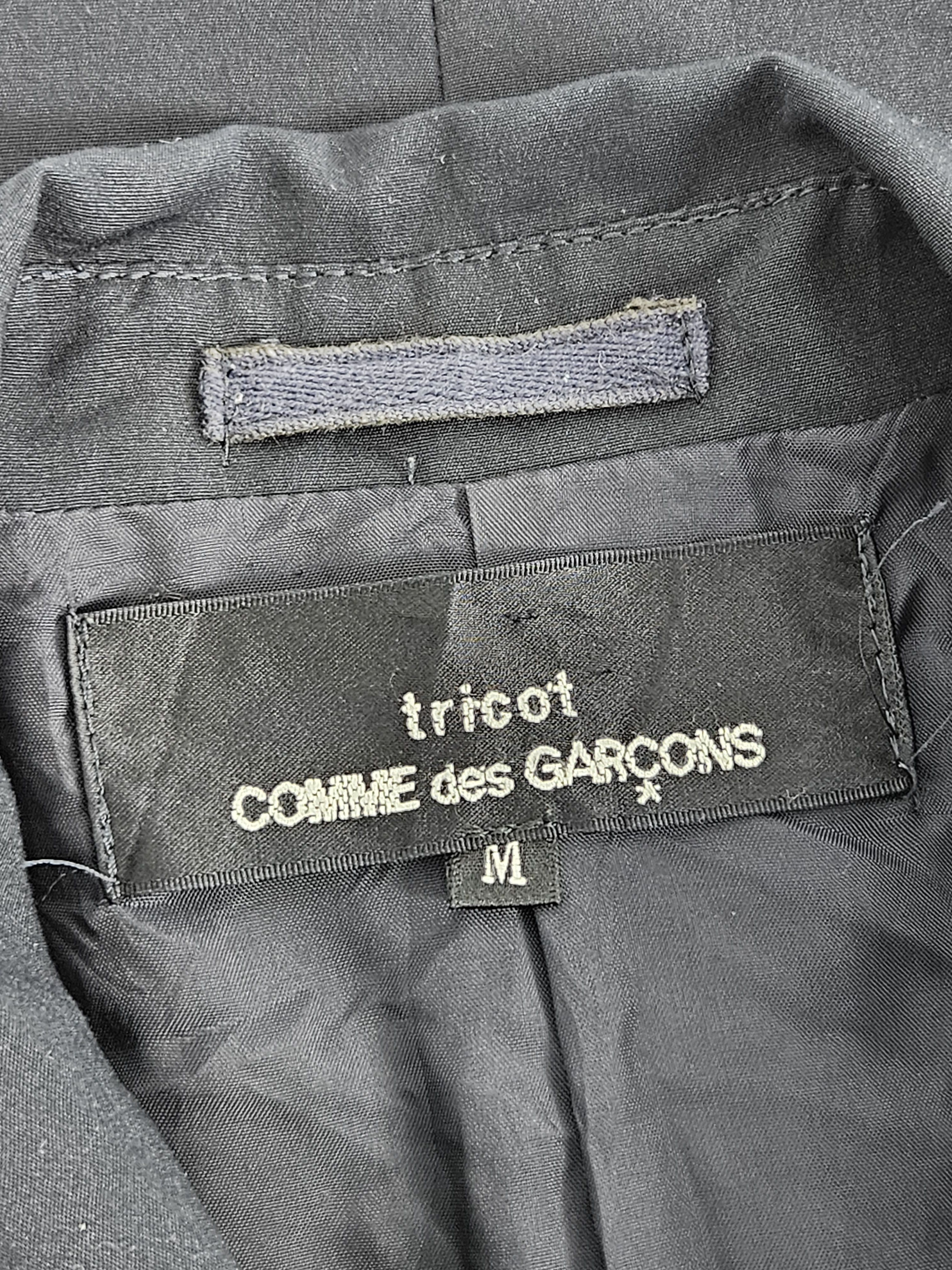 Comme Des Garcons Tricot Coat Blazer Jacket - 4
