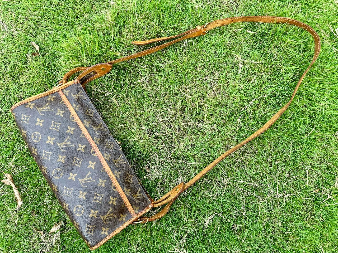 Authentic Louis Vuitton Monogram Popincourt Shoulder Bag - 1