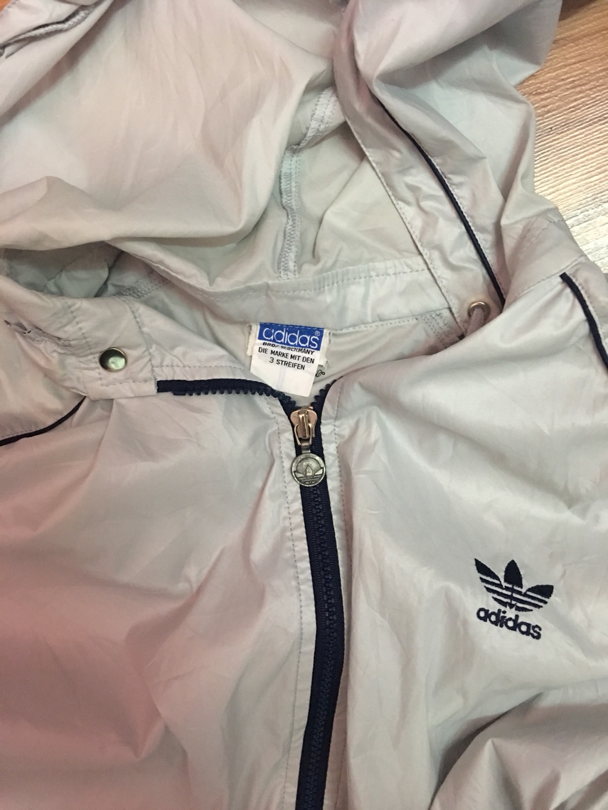 Vintage Windbreaker Adidas West Germany - 4