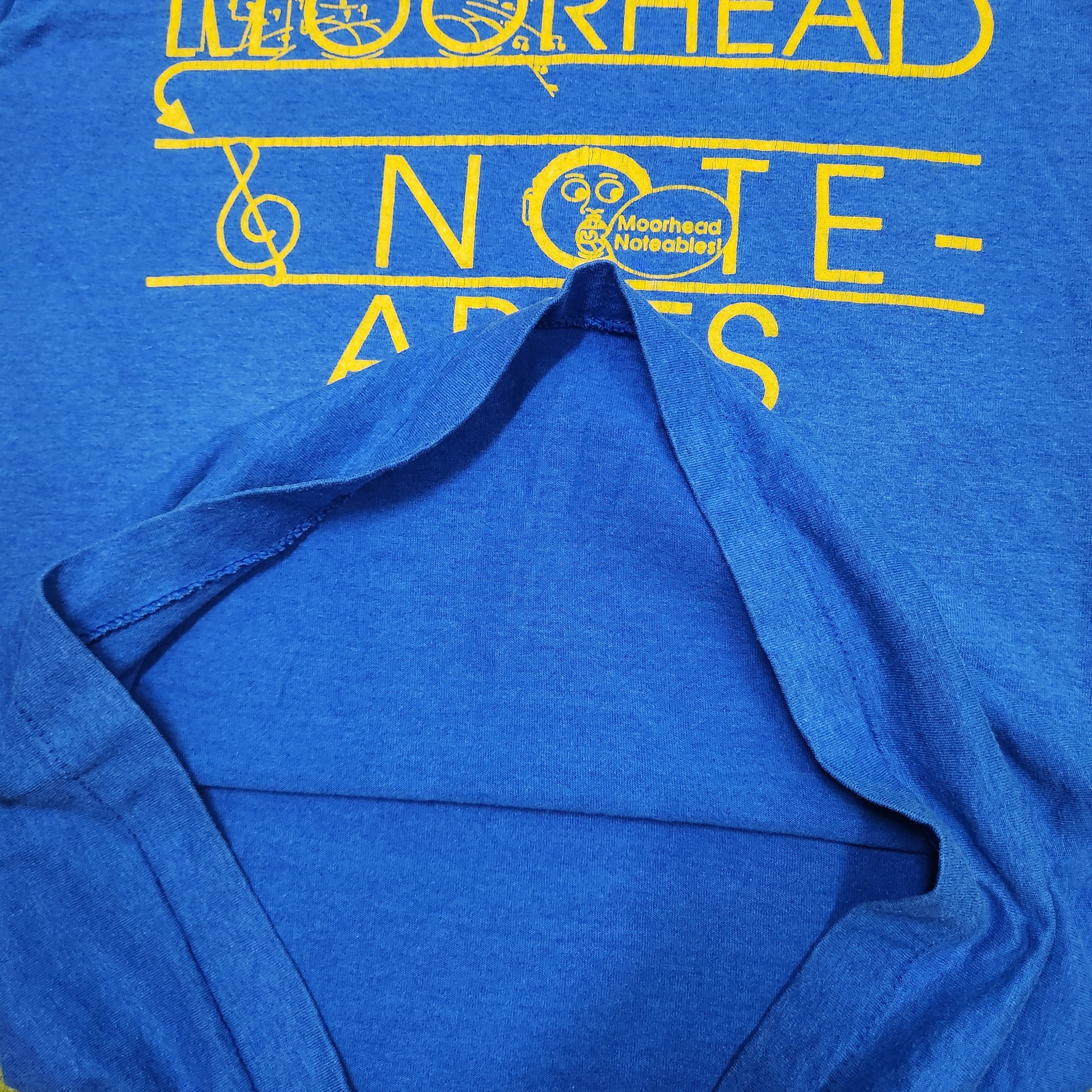 Vintage Moorhead Noteables TShirt Single Stitches - 16