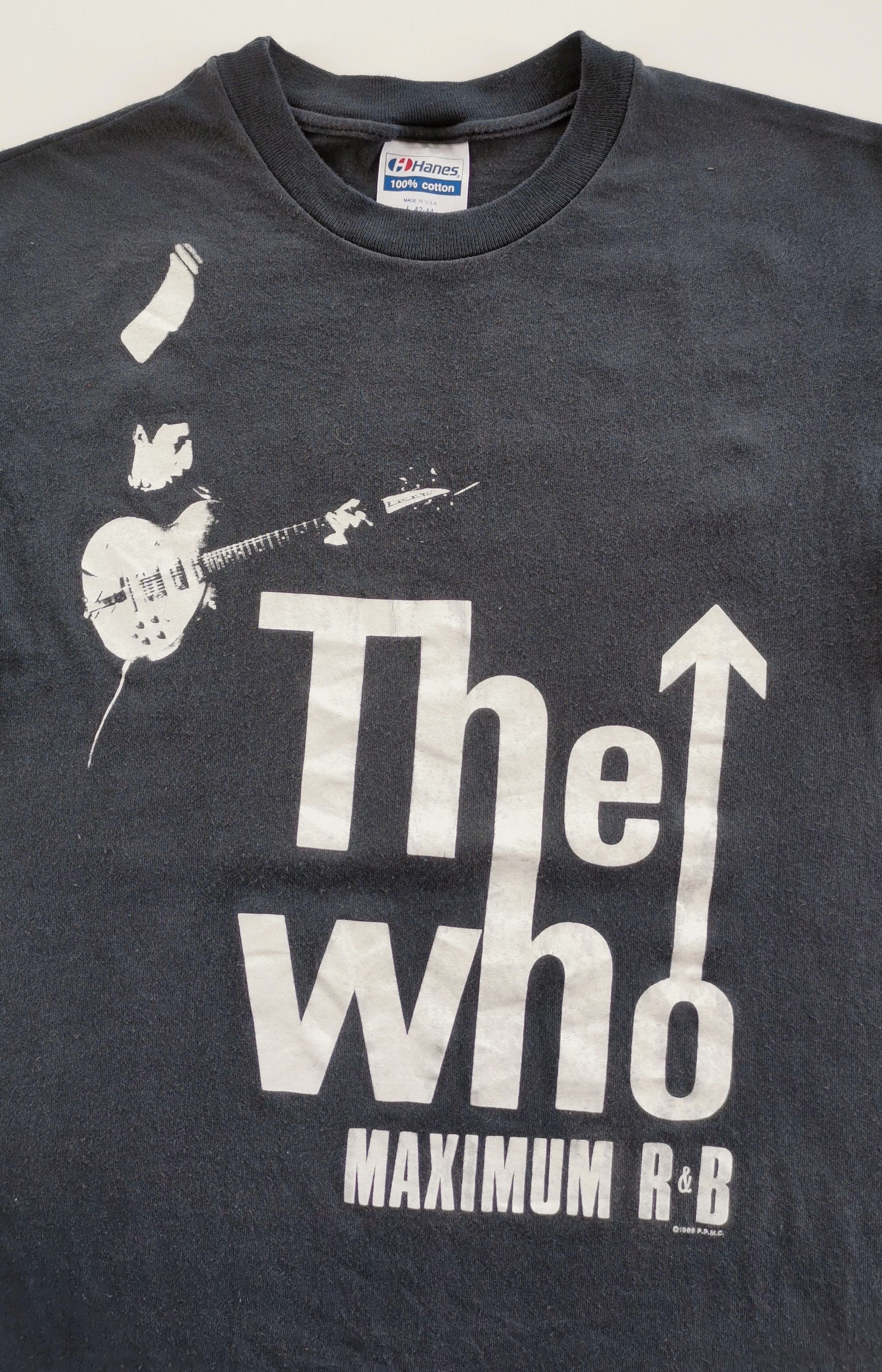 1989 Vintage The Who The Kids Are Alright Tour Tshirt - 1