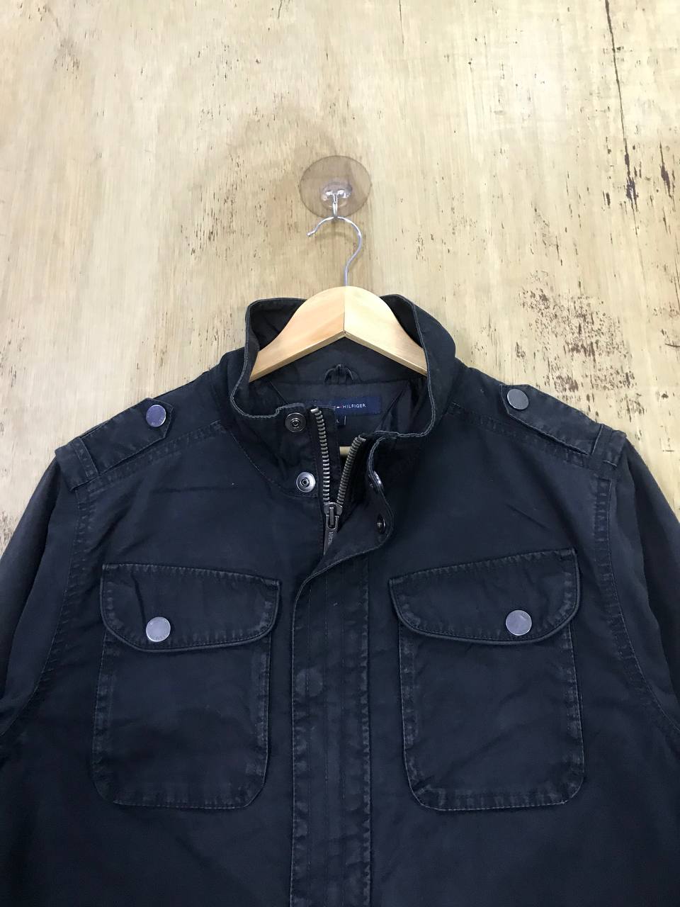 Vintage - Barbour Tommy Hilfiger Waxed Jacket Vintage - 8