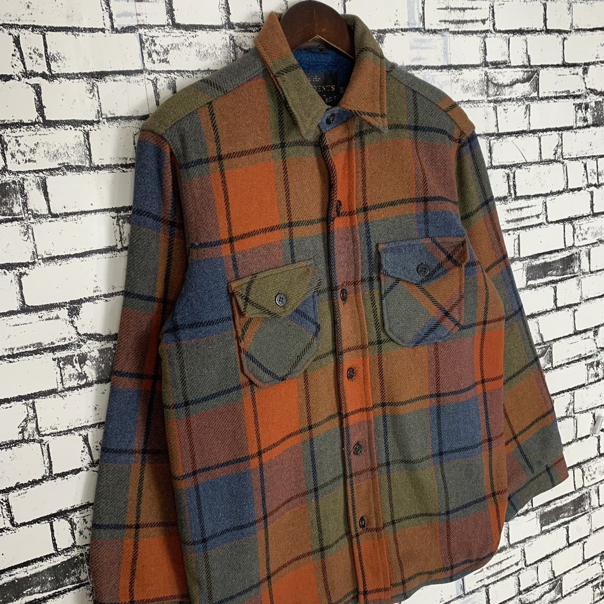 Vintage 50s Students By Sears Wool Flannel - 5