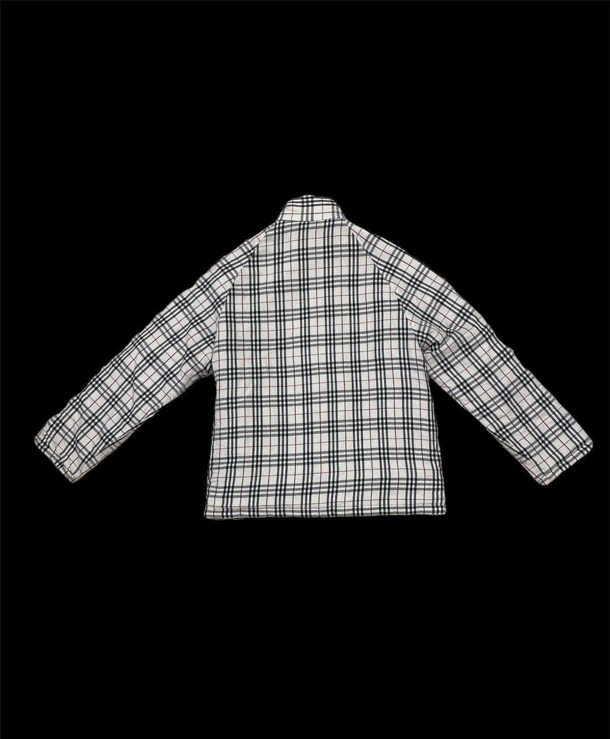 Burberry Nova Checked Reversible Quilted Jacket Nice Design - 2