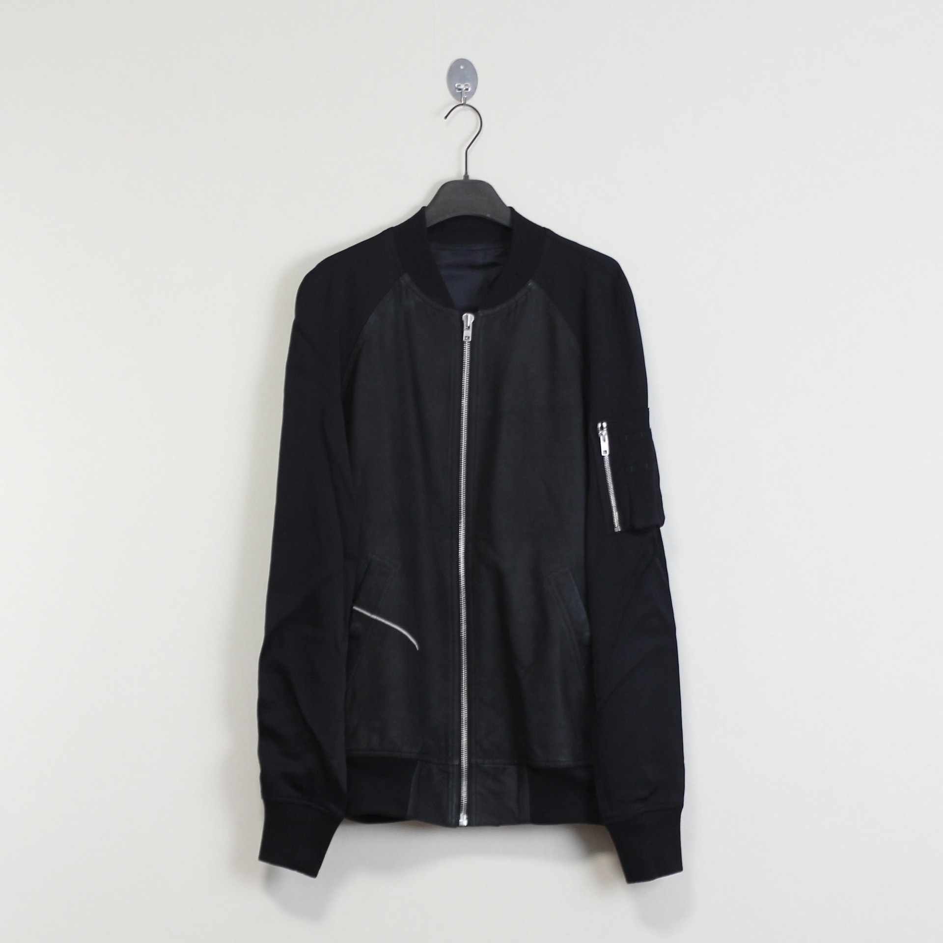 Rick Owens SS16 Lambskin Leather Bomber - 2