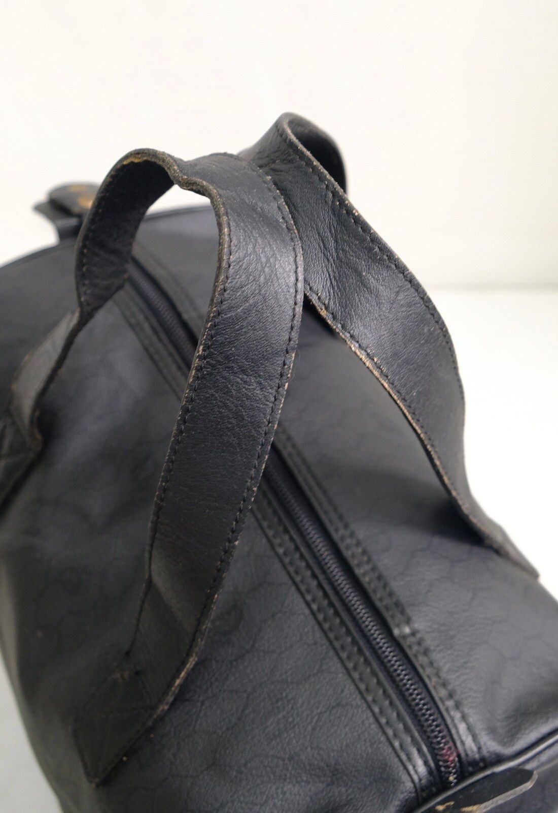 vintage Christian Dior black honeycomb Boston bag - 7