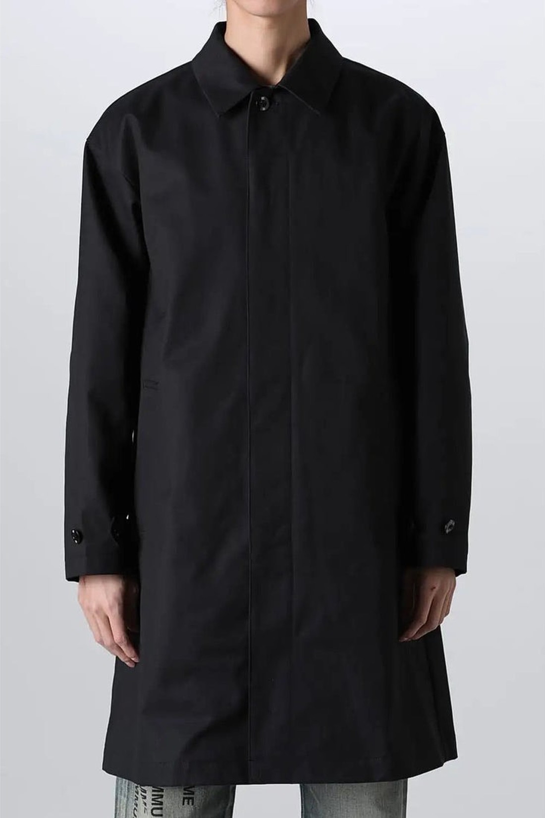 Yohji Yamamoto x Neighborhood embroidered logo coat - 7