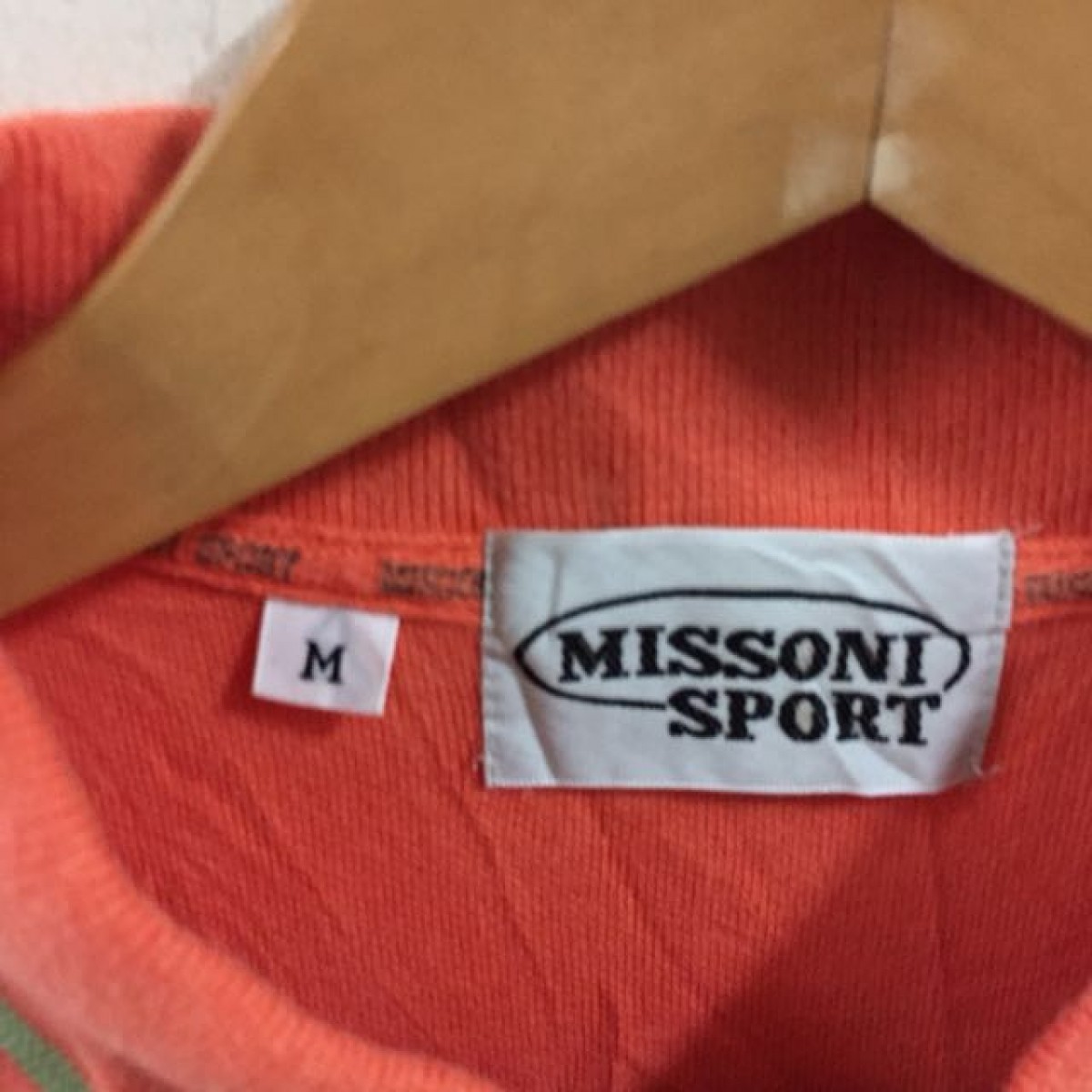 Missoni Sport Polo shirt size m medium orange - 3