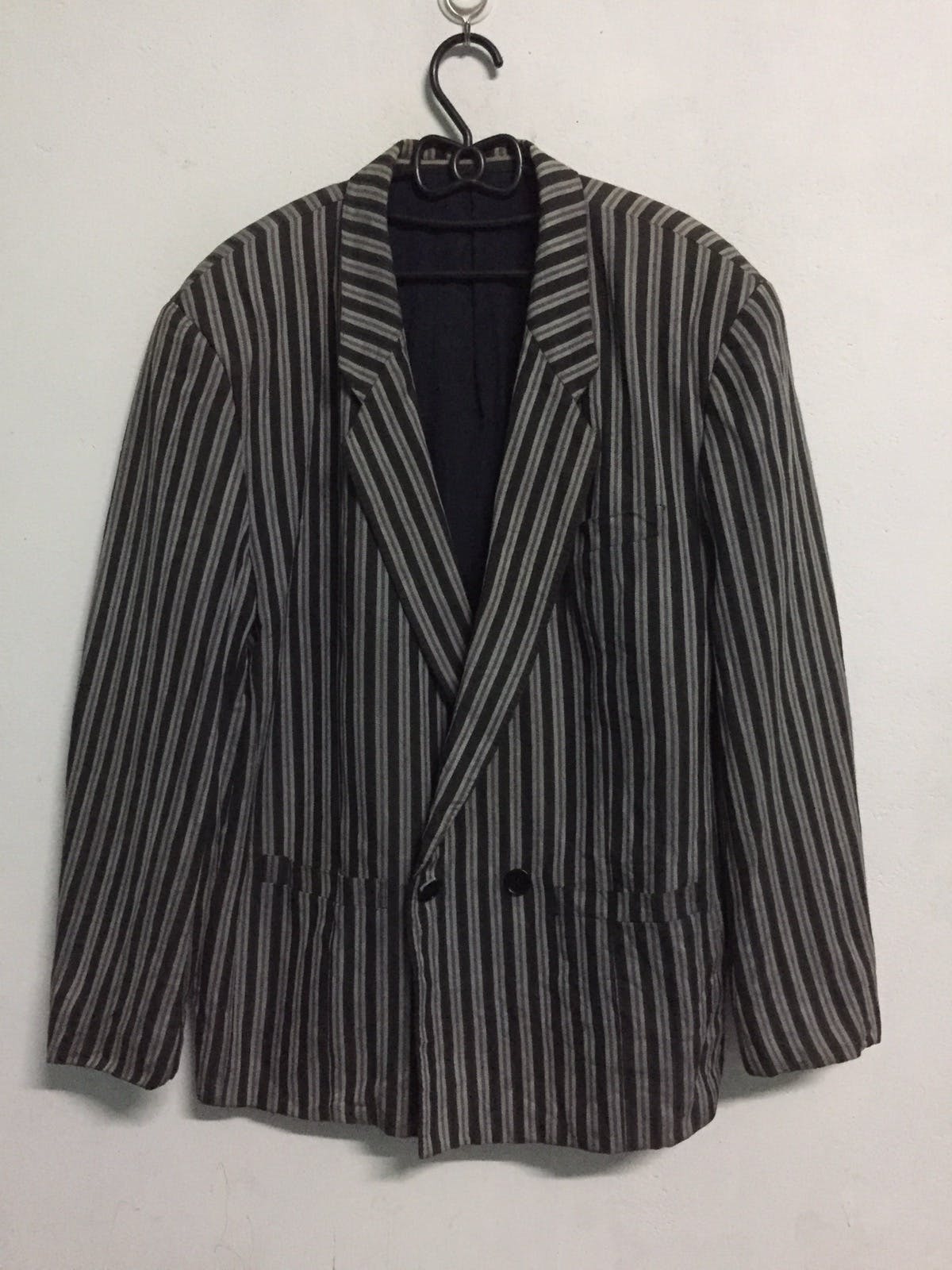 Kenzo Zebra Stripes Jacket Coat Made in Japan - 1