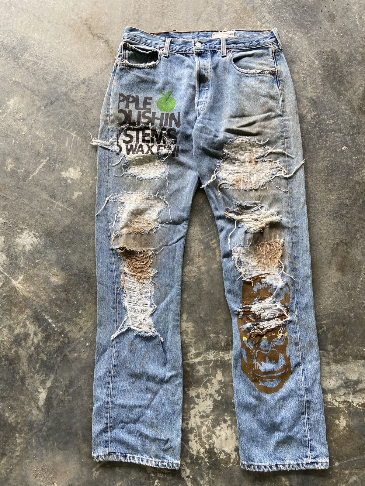 💥Vintage Distressed Levis Sample - 1