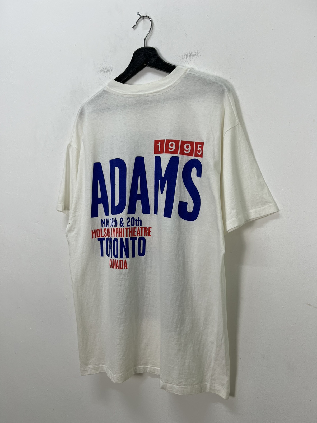 Vintage - Vintage 90’s Bryan Adams Tour 1995 Toronto Canada Tee - 9