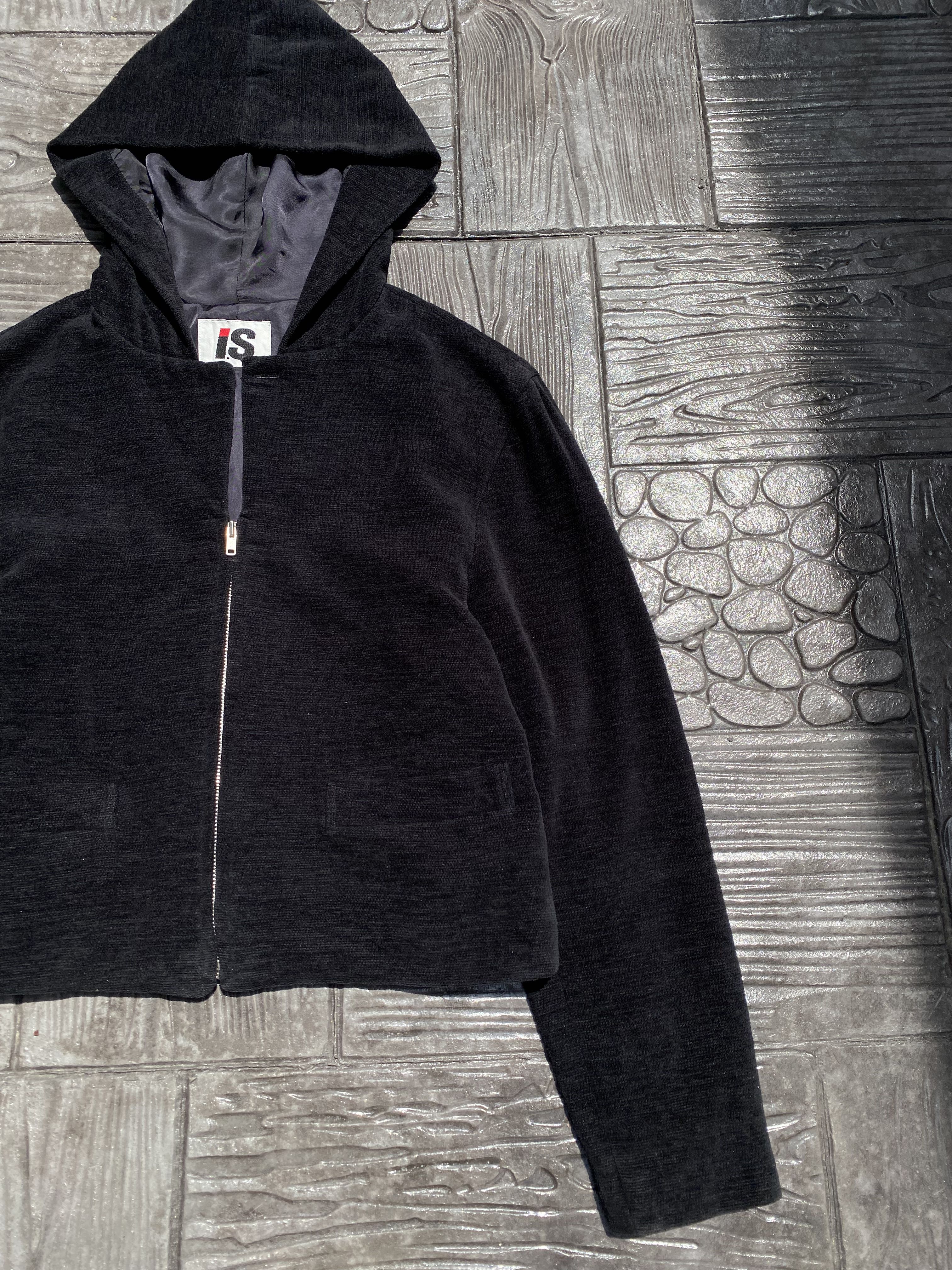 ❗️Archived❗️80’s Issey Miyake Sport Cropped Corduroy Hoodie - 4