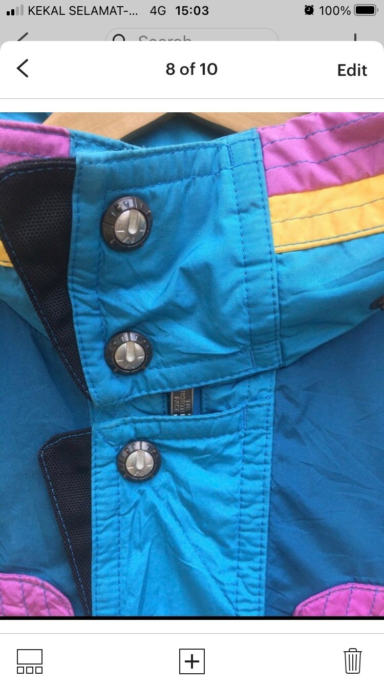 Rare vintage The North Face Colourblock Skiwear Jacket - 5