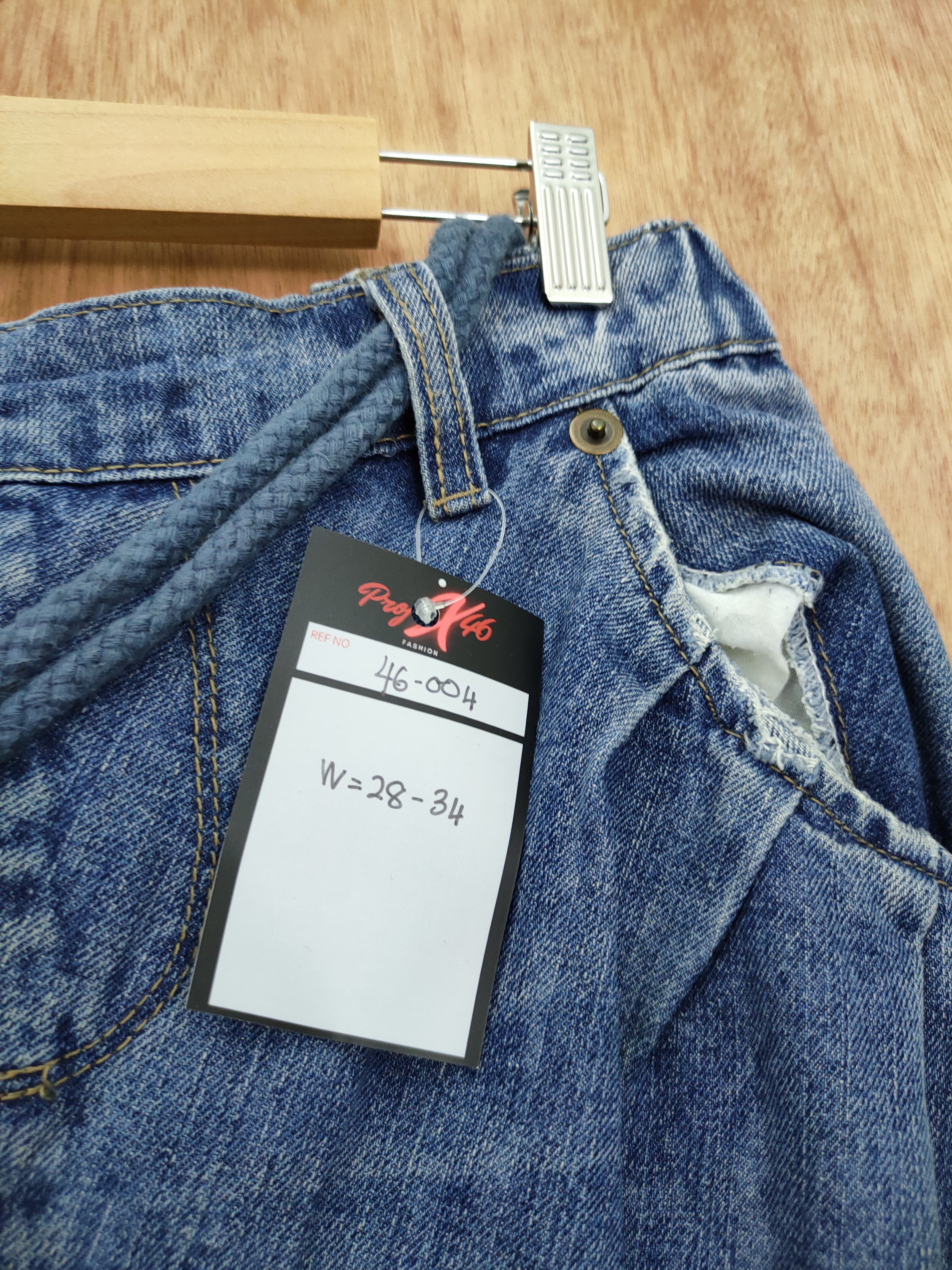 Custom - Japan Custom patchwork denim jogger pants #46-004 - 5