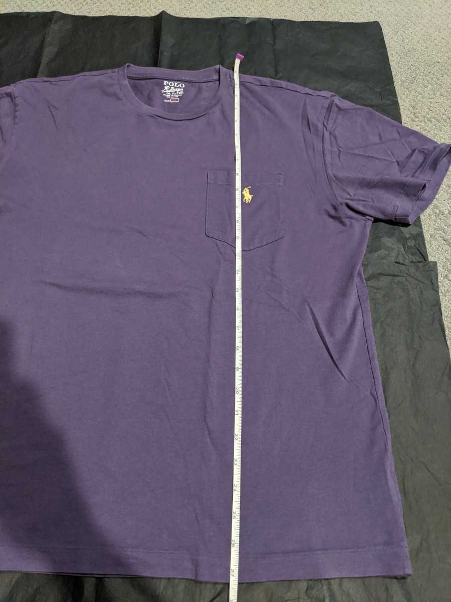 Polo Ralph Lauren - Purple T Shirt Medium - 5