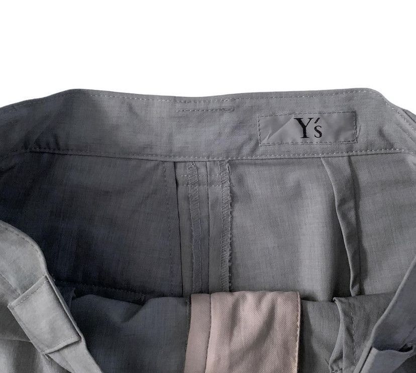 Y's Double Pleated Wool Trouser - 4
