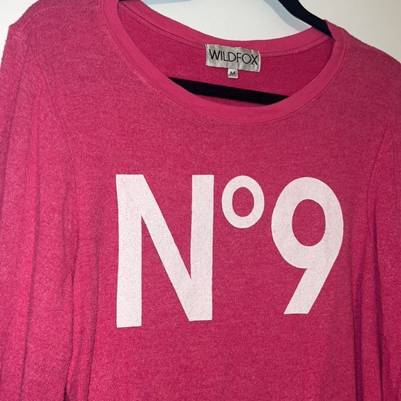 Wildfox No9 Pink Baggy Beach Jumper - Original Collection Made in the USA - 4