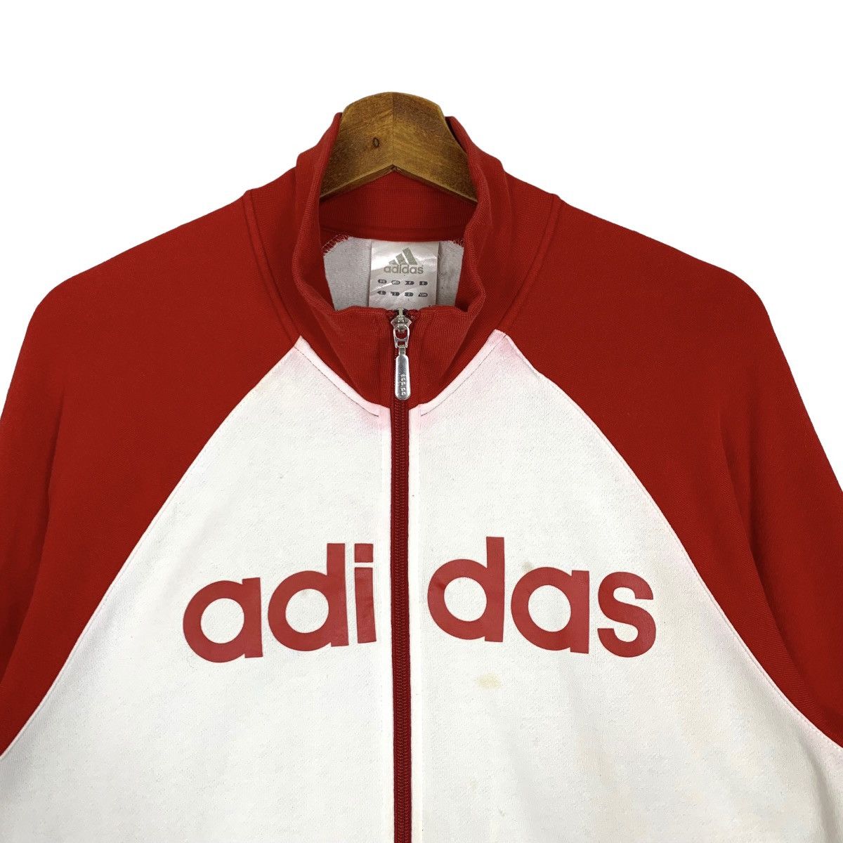 Vintage Adidas 3 Stripes Track Top Jacket Size S - 2