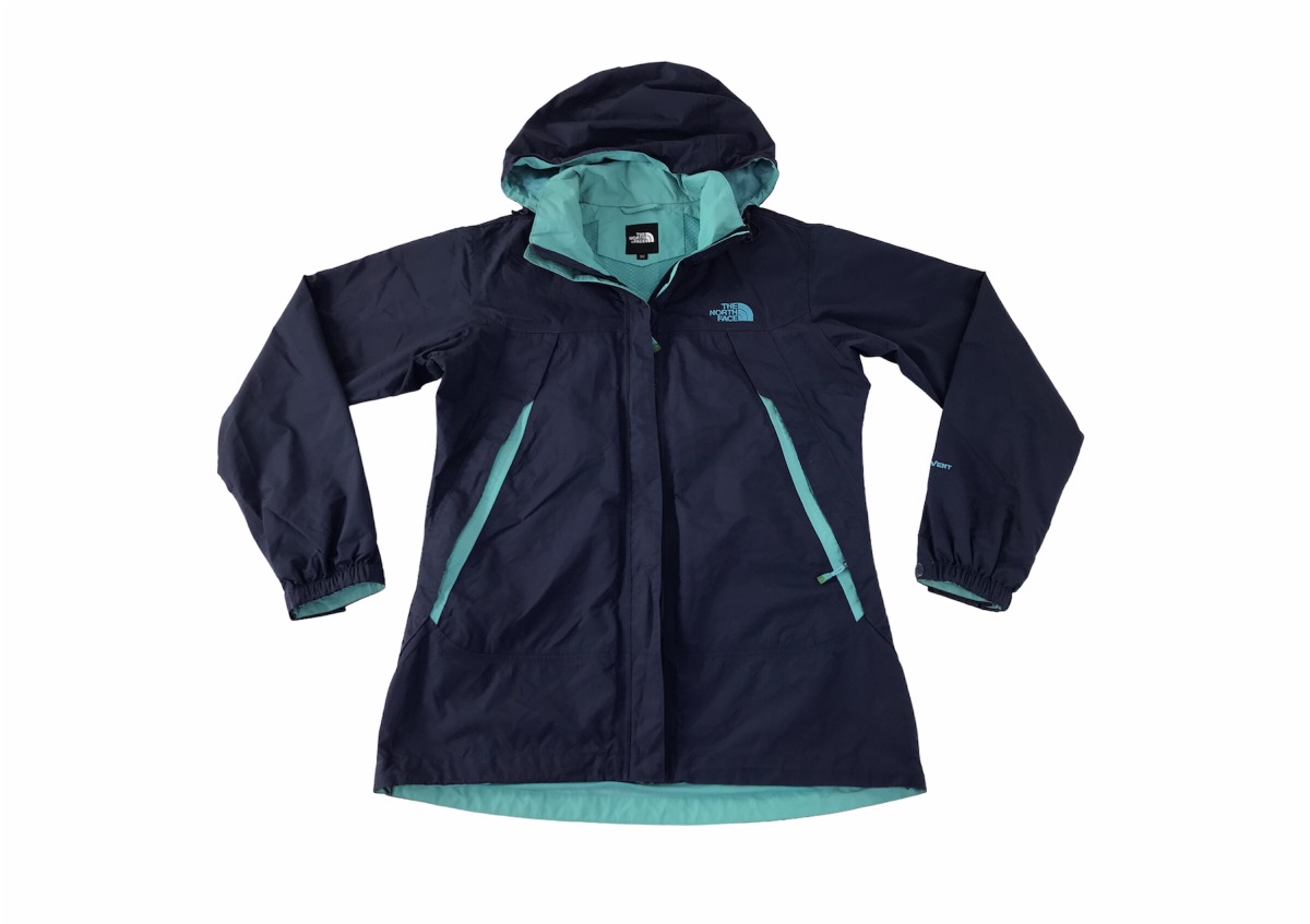 The North Face Quilted Jacket Zipper Style Outdoor Hiking - 1