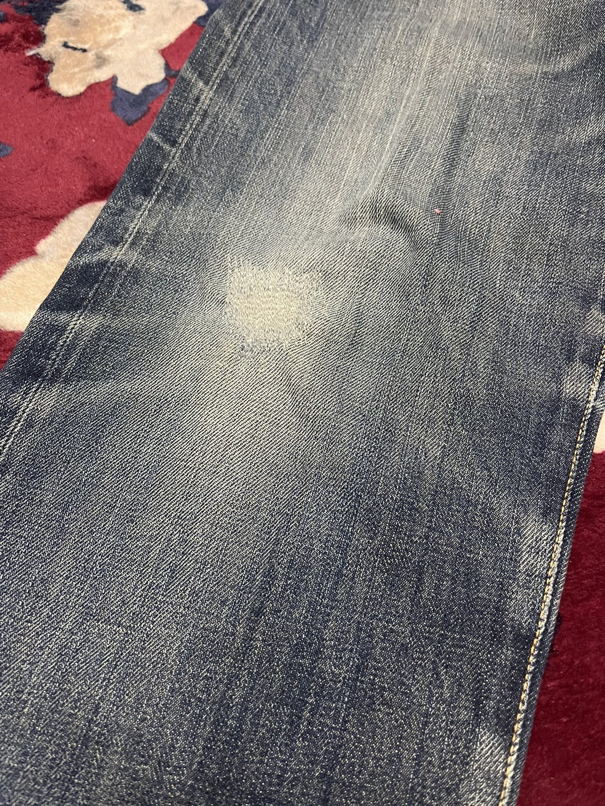 Yamane selevedge jeans distressed - 7