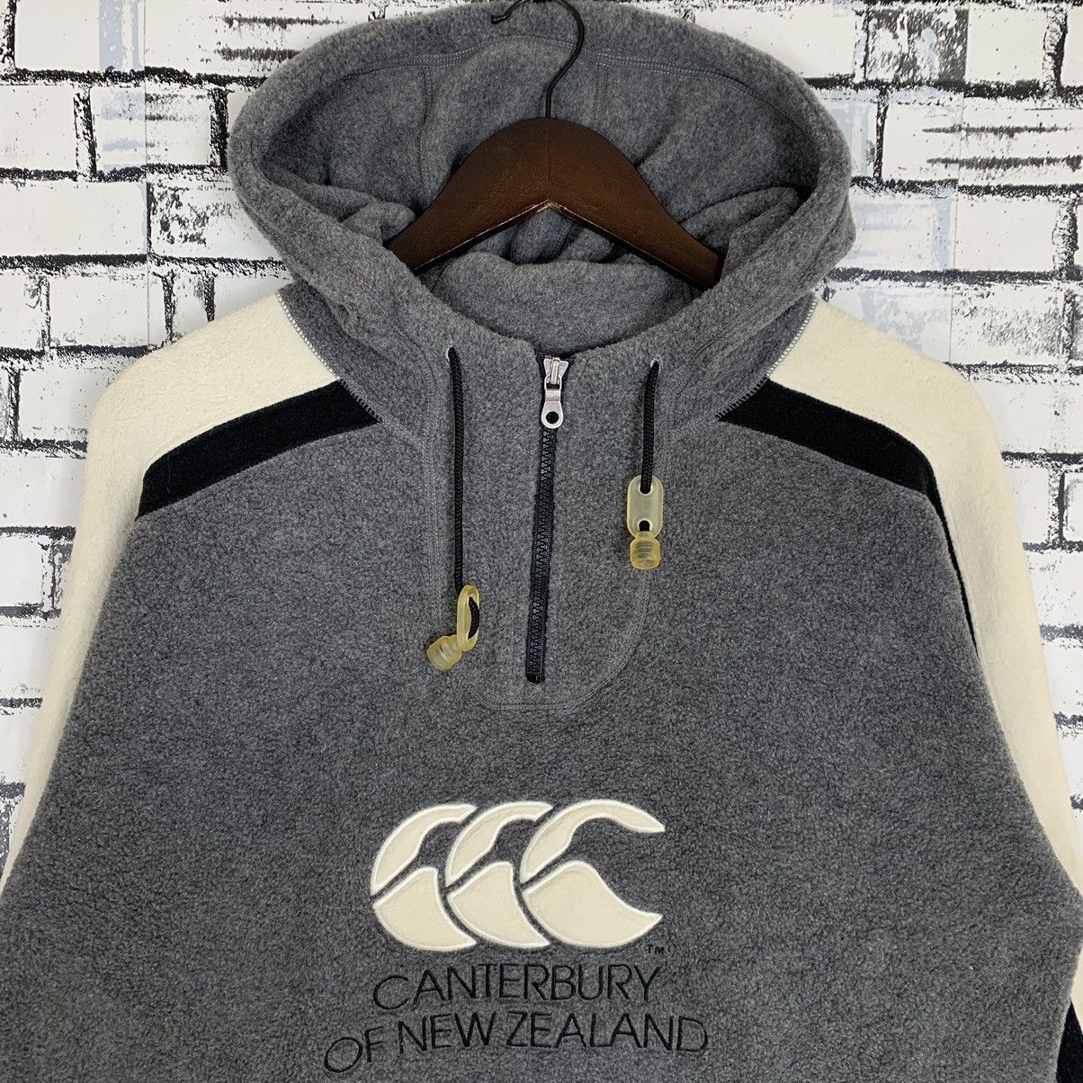 Sportswear - Canterbury Of New Zealand Fleece Hoodie Canterbury Hulfzip - 2