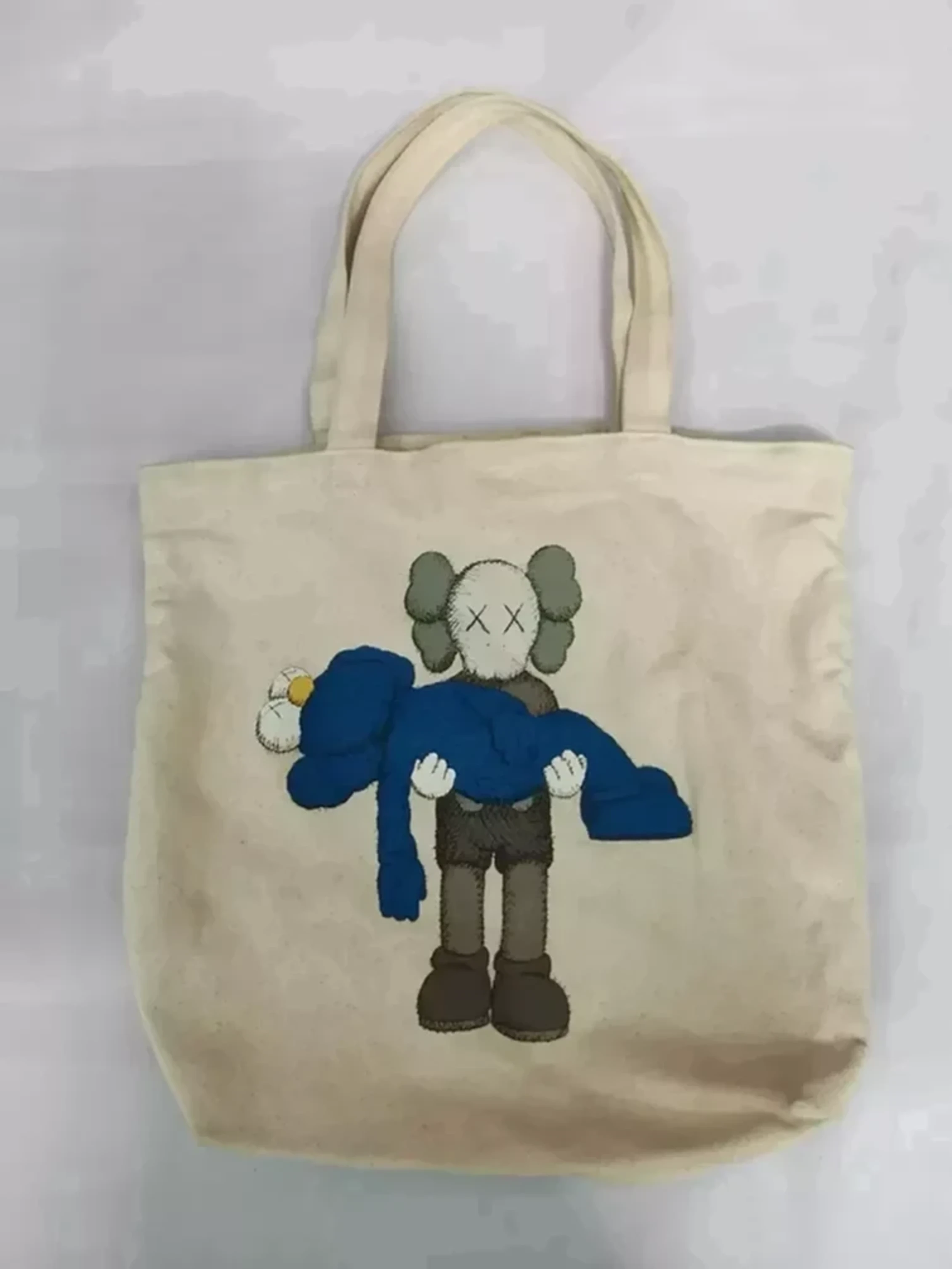 Other Designers Kaws - Kaws Tote Bag White Japan Designer