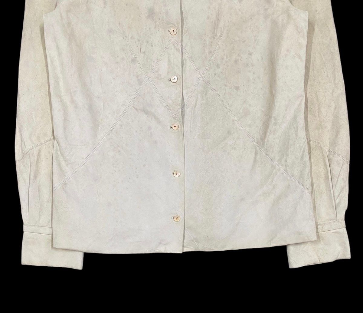 Authentic🔥Loewe Goat Skin/Silk Liner Button Ups Shirt - 6