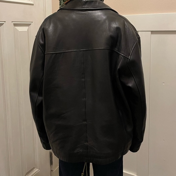 Andrew Marc VTG 90s Lambskin Leather Jacket - 6