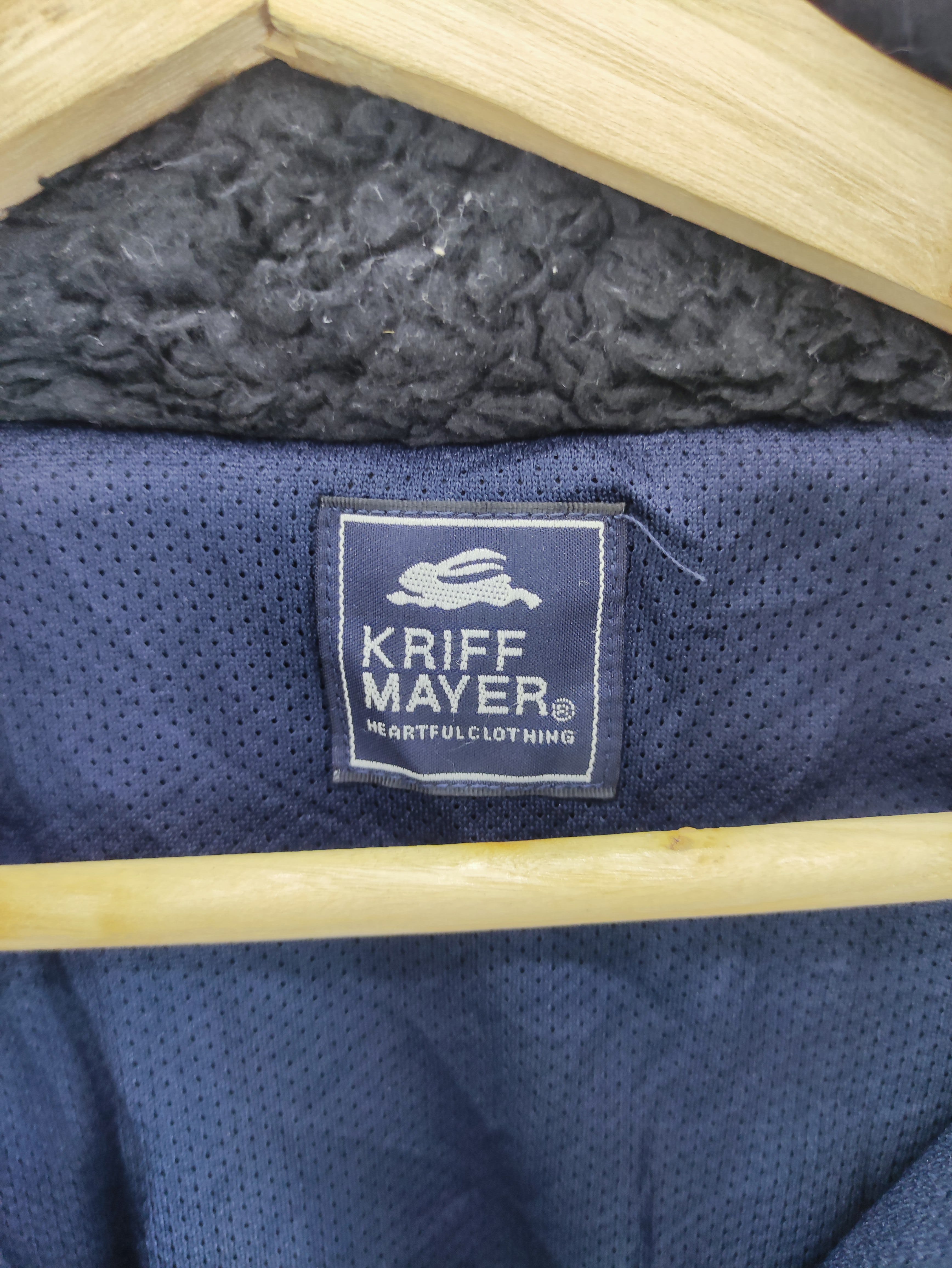 Vintage Kriff Mayer Sherpa Jacket Zipper - 4