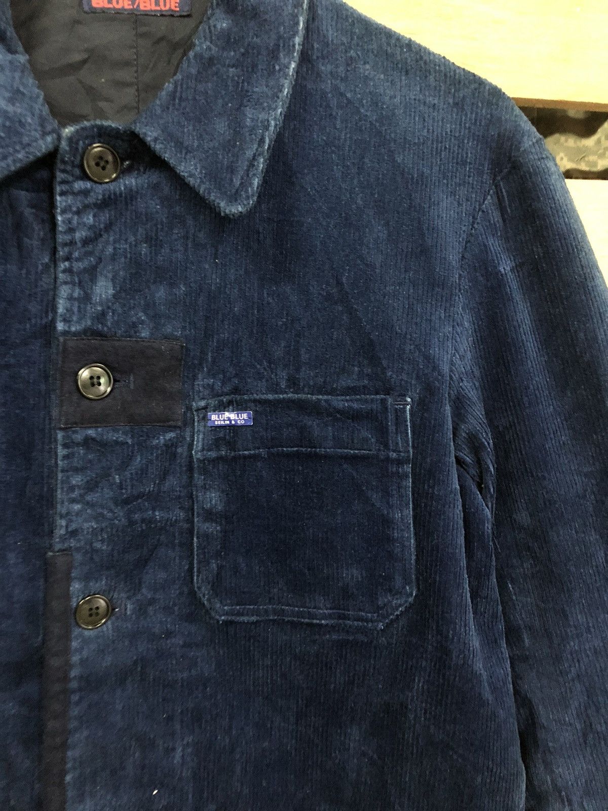 Japanese Brand - Blue Blue Seilin & co Corduroi Jacket Made Japan - 5