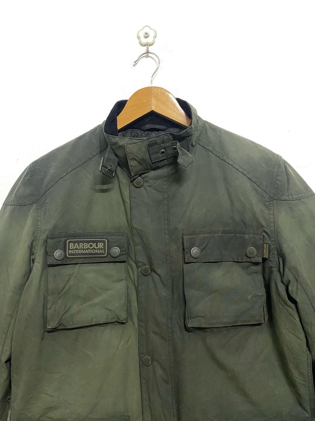 Barbour International Blacksell Waxed Jacket - 4