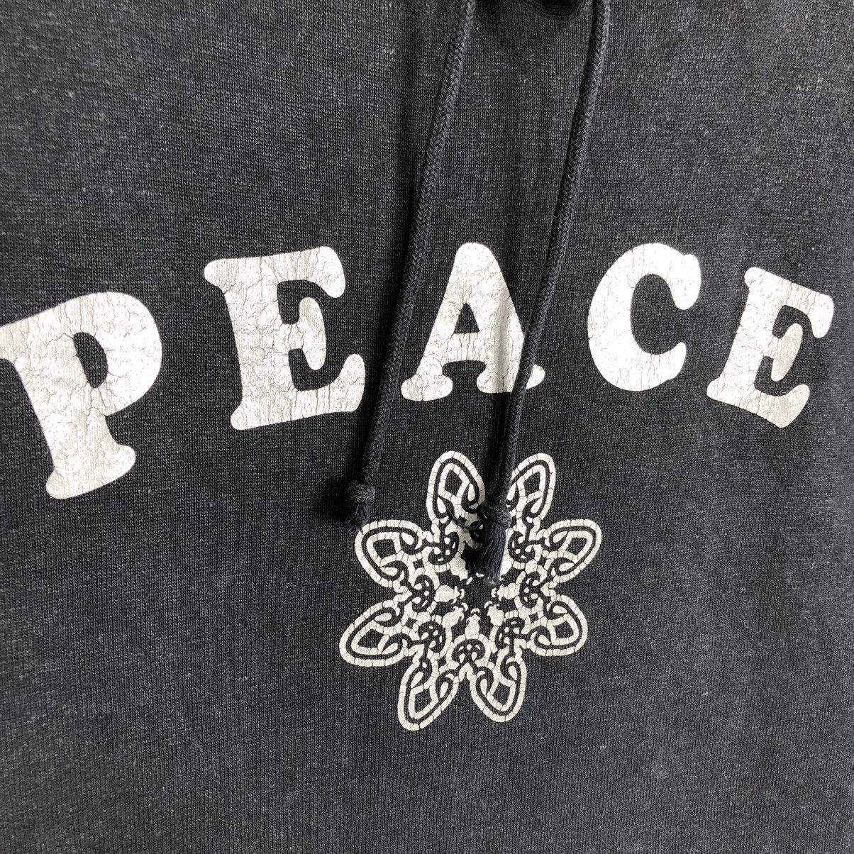Vintage Phatee Wear Peace Logo Hoodie - 4